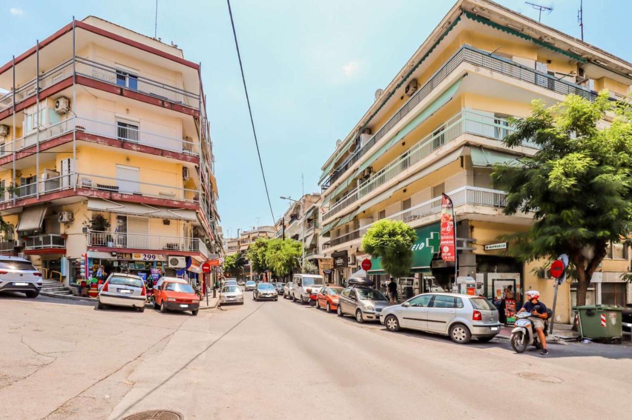 Happy Traveller - Luxury, Free Parking Daire Selanik Dış mekan fotoğraf