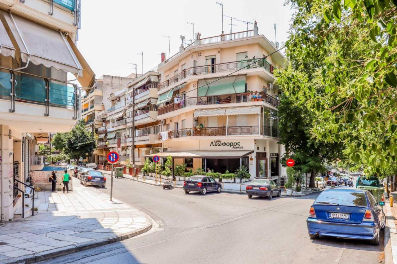 Happy Traveller - Luxury, Free Parking Daire Selanik Dış mekan fotoğraf
