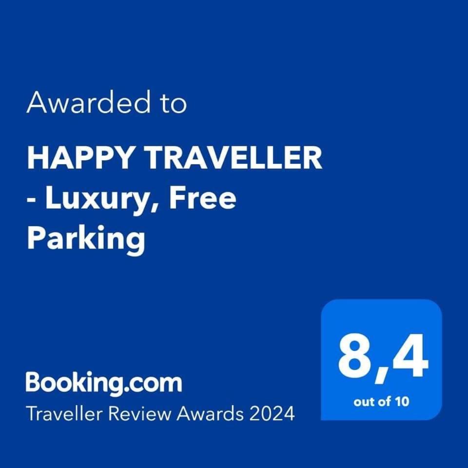 Happy Traveller - Luxury, Free Parking Daire Selanik Dış mekan fotoğraf